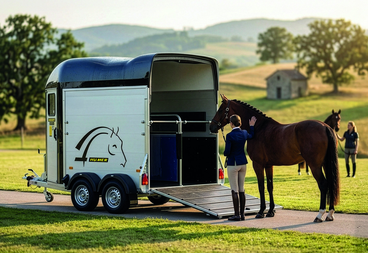 HUMER Pferdeanhänger