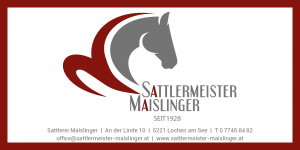 Sattlermeister Maislinger - Geschirre und jegliches Zubehör für den Pferdesport